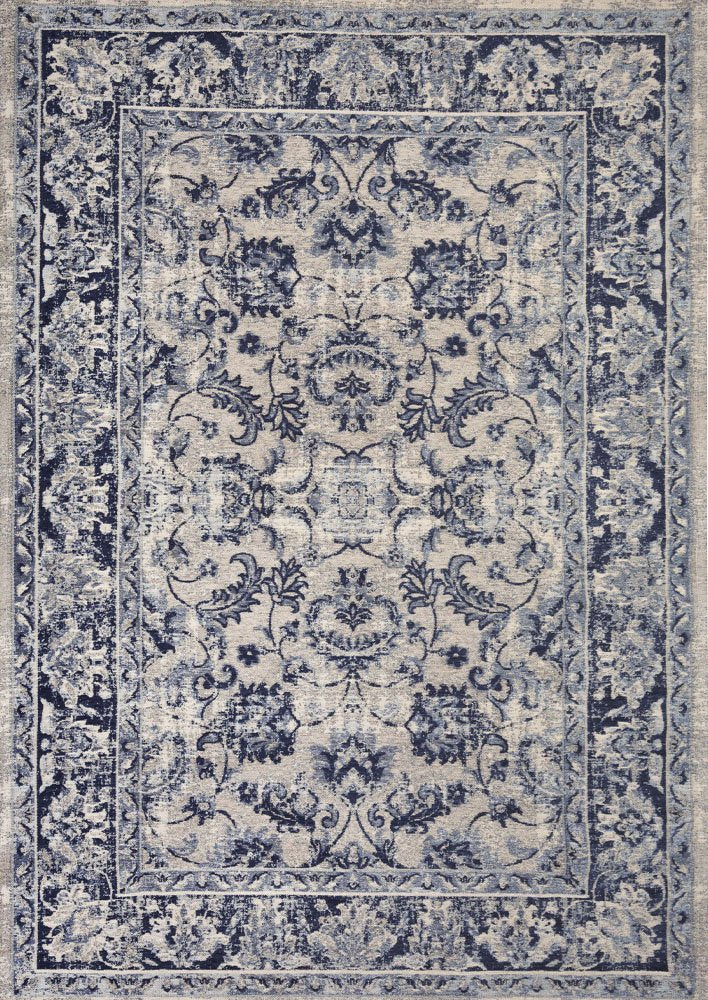 Alfombra TEBRIZ ANTIQUE BLUE (Colección MAGIC) — Soft Room, Costa del Sol, España